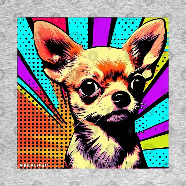 Chihuahua Pop Art by Sketchy